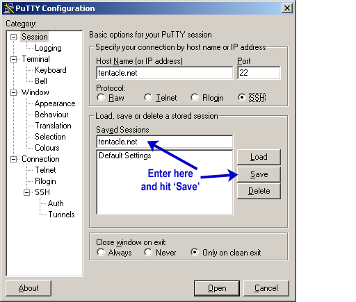 putty ssh tutorial